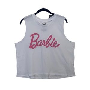 Barbie Grayson Threads Crop Tee Muscle Tank NWT XL